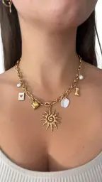 Collier Agathe - Vue 2