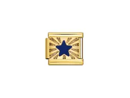 Breloque étoile bleu foncée - Vue 2