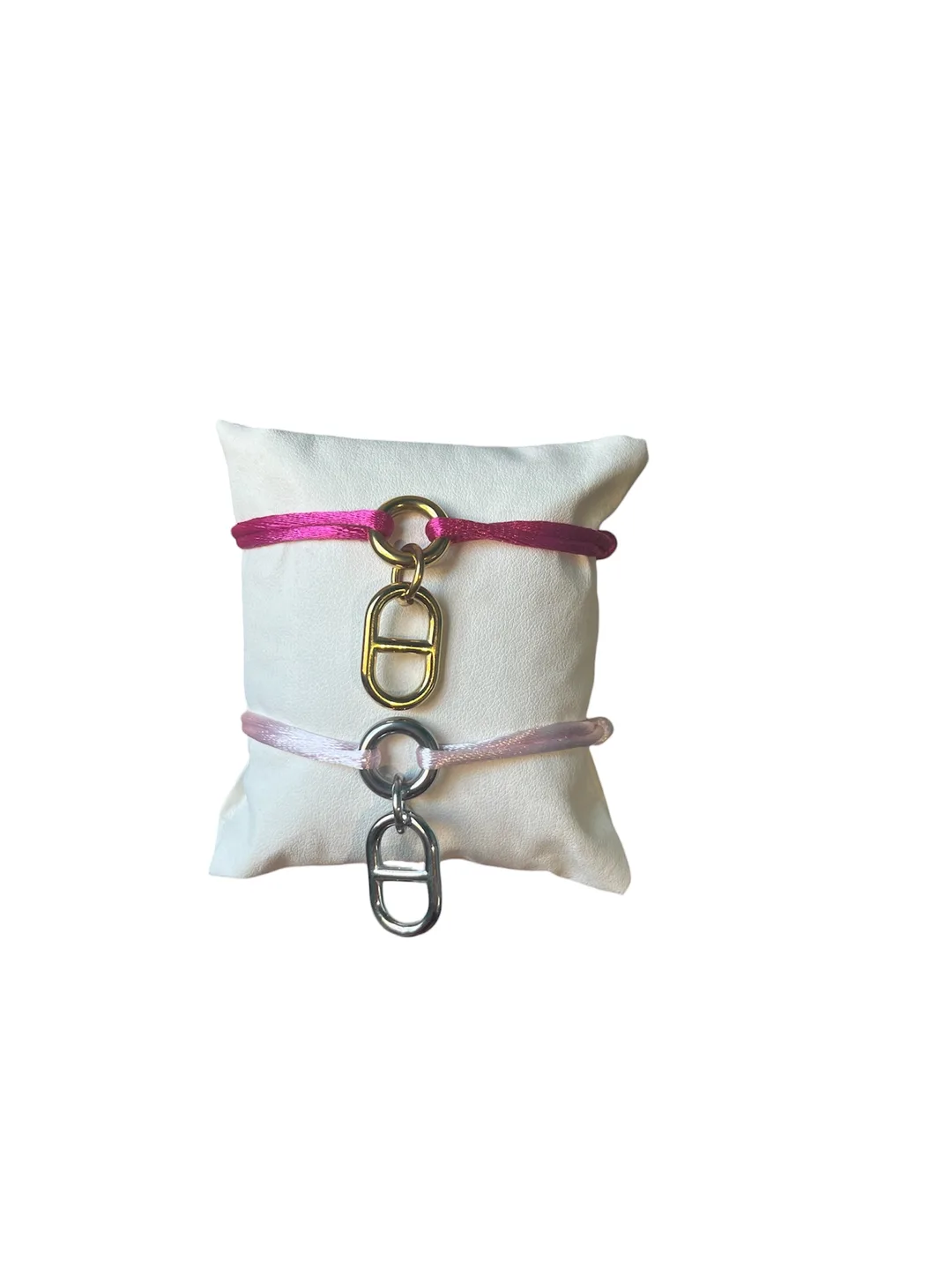 Bracelet breloque maille