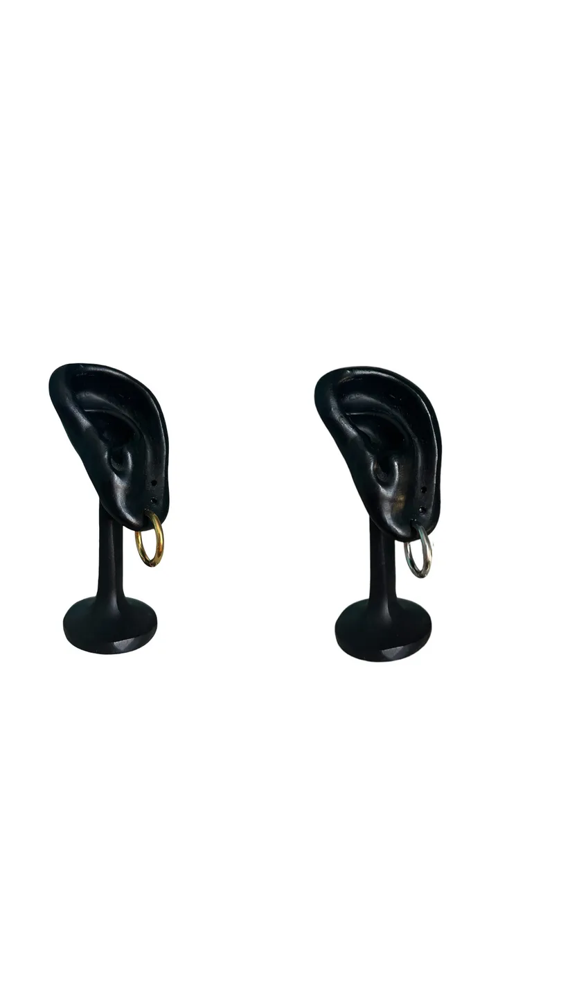 Boucles d’oreilles mini créoles