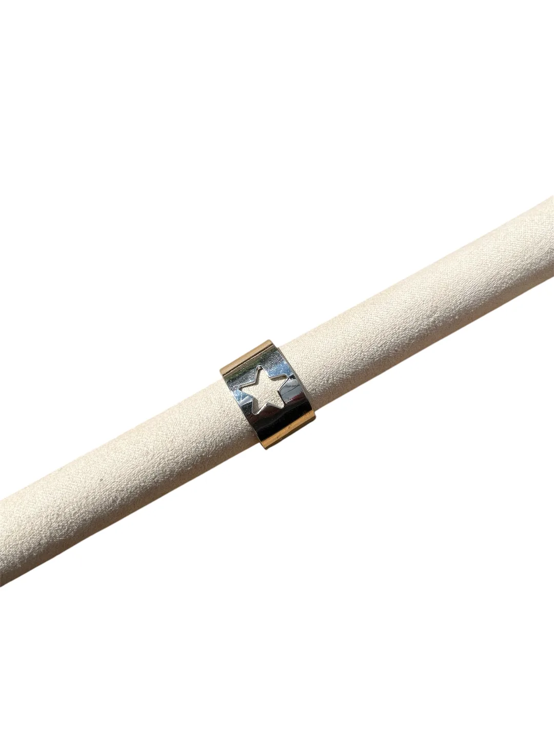 Bague épaisse étoile